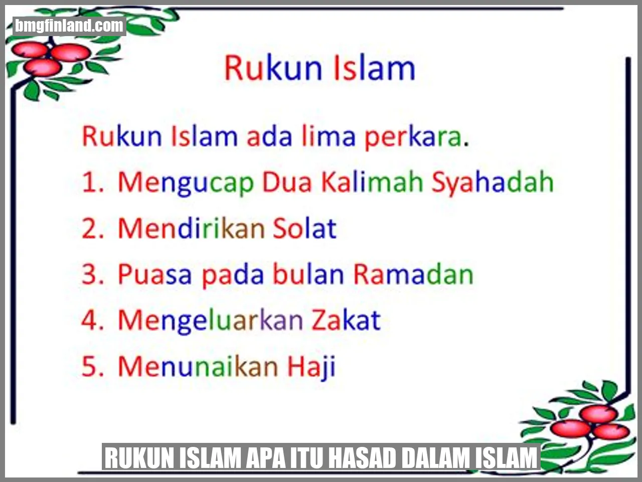 Hasad dalam Islam